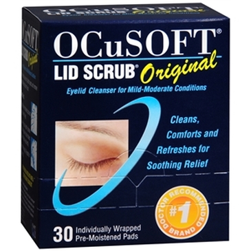 For styes, use OCuSOFT Lid scrub orginal. This is how to get rid of a stye fast. 